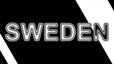 İsveç. Döngü görüntüleri 4k çözünürlüğe sahiptir. Illüstrasyon.