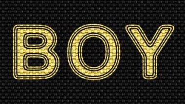 Çocuk. Döngü görüntüleri. Illüstrasyon.