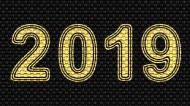2019. Döngü görüntüleri. Illüstrasyon.