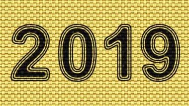 2019. Döngü görüntüleri. Illüstrasyon.
