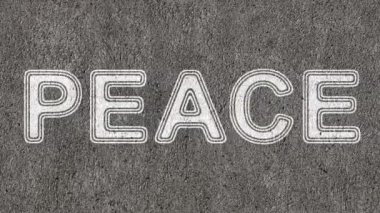 Barış. Döngü görüntüleri 4k çözünürlüğe sahiptir. Prores 4444.