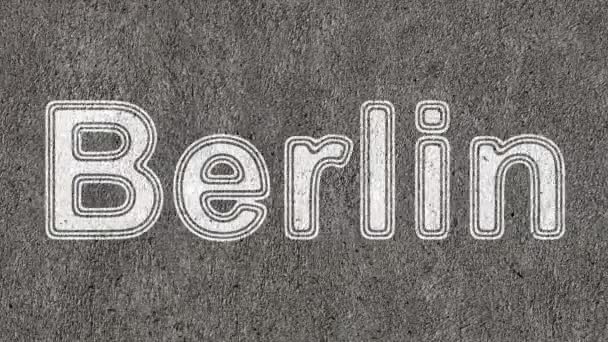 Berlin Looping Footage Has Resolution Prores 4444 — Stock Video