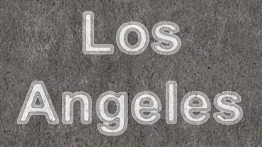 Los Angeles'ta. Döngü görüntüleri 4k çözünürlüğe sahiptir. Prores 4444.