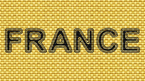 Frankrike Texturen Tyg Illustration — Stockfoto