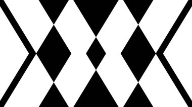 Soyut siyah beyaz desen. Illüstrasyon.