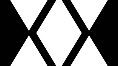 Soyut siyah beyaz desen. Illüstrasyon.