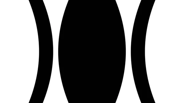 Abstract Black White Pattern Illustration — Stock Photo, Image