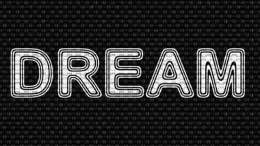 Rüya. Döngü görüntüleri. Illüstrasyon