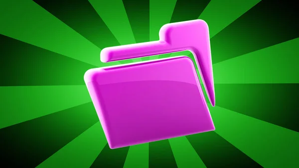 File icon in green background.