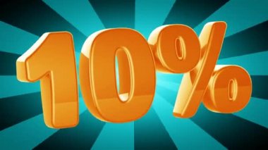 Indirim. Döngü görüntüleri, 4k çözünürlük.