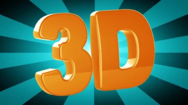 3d. Döngü görüntüleri, 4k çözünürlük.