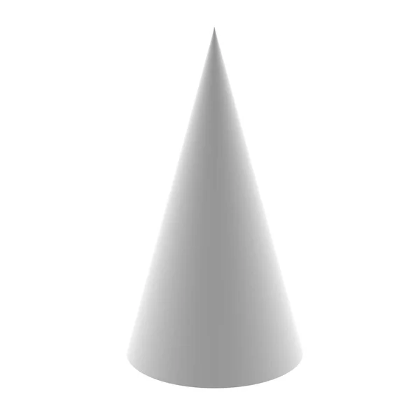Geometria Cone Ilustração — Fotografia de Stock