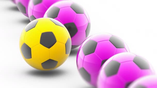 球的符号 3D视频 — 图库视频影像