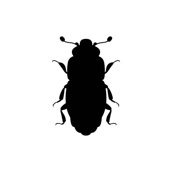 Sap Beetle Icon Shape Picture — Stock Vector