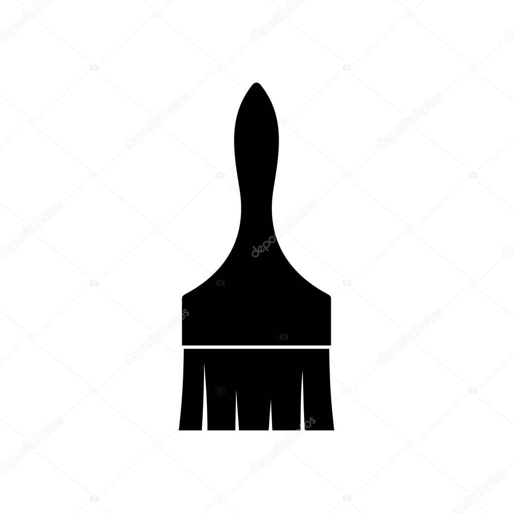 Paint brush icon, shade picture