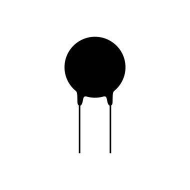 Electronic component varistor icon clipart