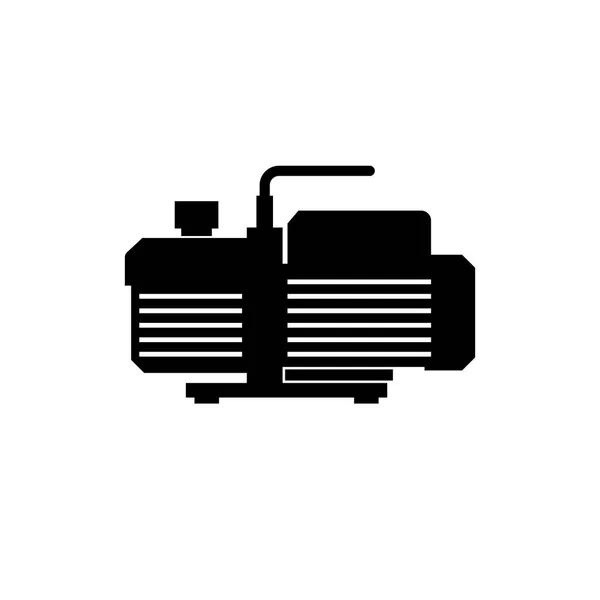 Vacuum Pump Icon Shade Picture — Stock Vector