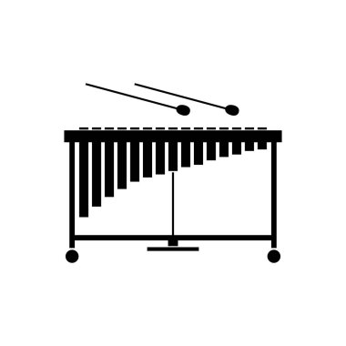 Vibrafon veya vibraharp veya vibes simgesi