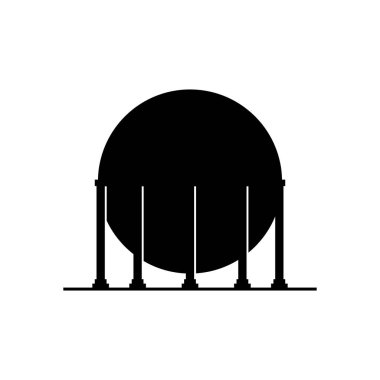 Gaz tutucu konteyner simgesi