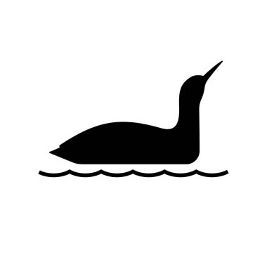 Loon (dalgıç) anseriformes simgesi