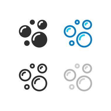 Sabun köpüğü simgeler kümesi