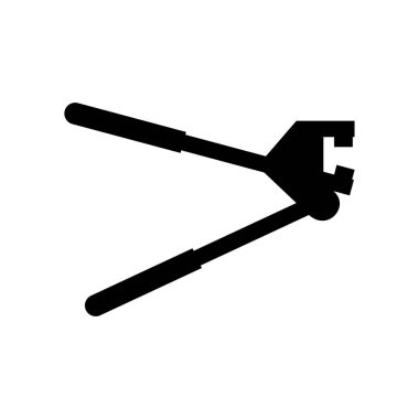 Kurşun mühürleme basın, siluet