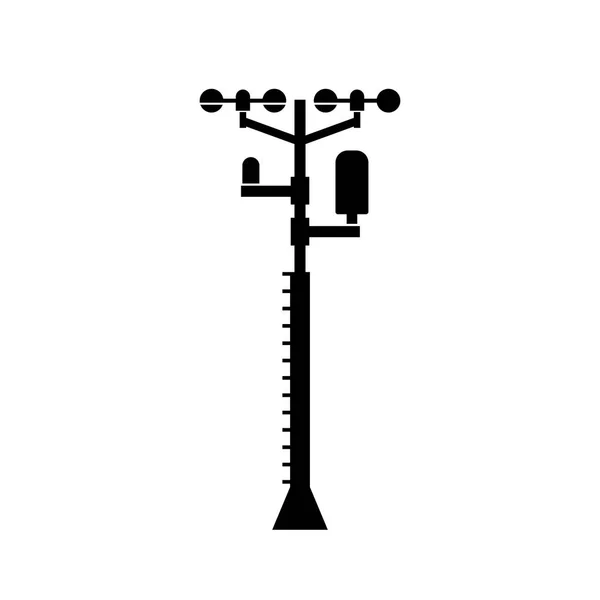 Weather Station Facility Icon — Stock Vector