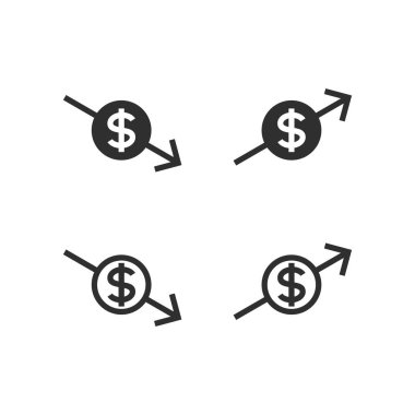 Dolar ve simgeleri artırmak azaltmak