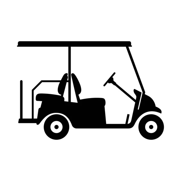 Golf Cart Auto — Vettoriale Stock