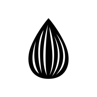 Kayısı çekirdeği (tohum), siluet