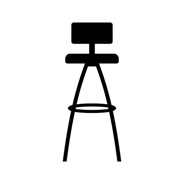 Kuchnia Bar Stolec Krzesło — Wektor stockowy