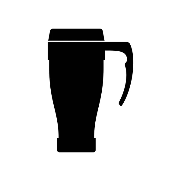 Кофе Путешествия Тепловая Кружка Чашка — стоковый вектор