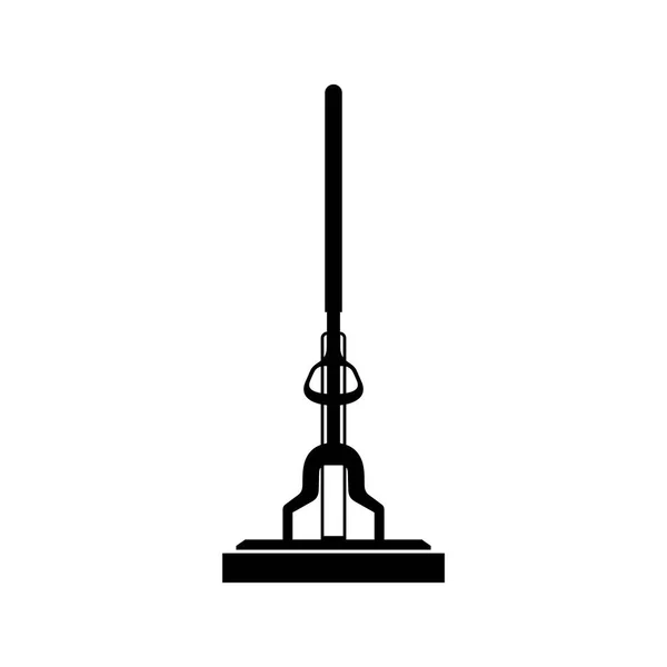 Fregona Fácil Apretar Con Mango Ajustable — Archivo Imágenes Vectoriales