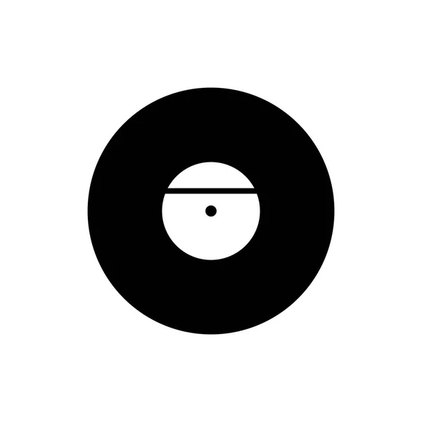 Vinyl Record Icon Symbol — Stock Vector