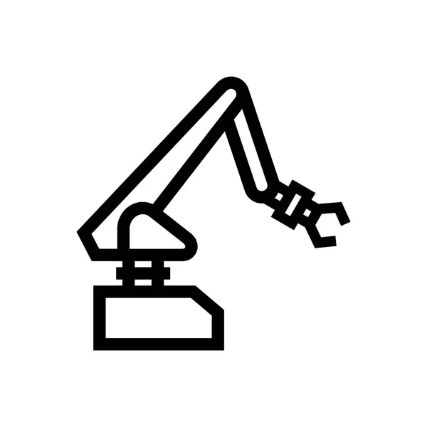 Ikone Des Industrieroboters — Stockvektor
