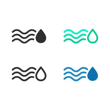 Su emme simgesi, set