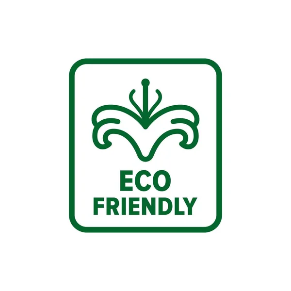 Eco Friendly Symbol Vector — Stock Vector