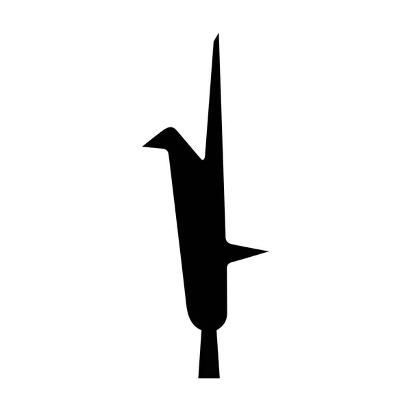 Pike Spear Knive Вектор — стоковый вектор