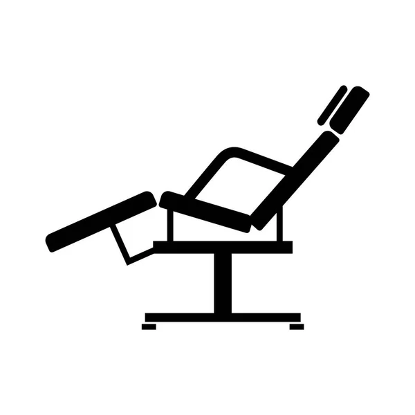 Hydraulic All Purpose Chair Vector — Stock Vector