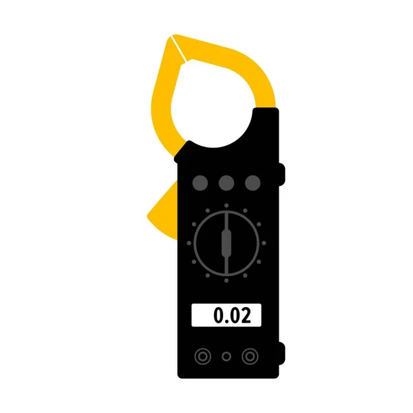 Klämma Multimeter Device Vector — Stock vektor