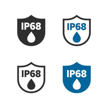 Ip68 koruma standart simgesi