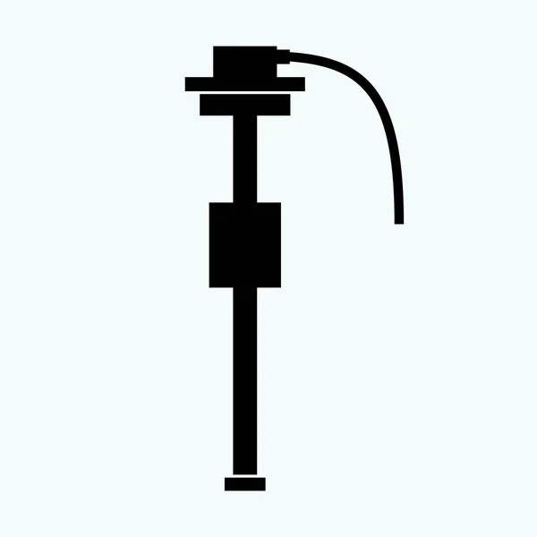 Резистивное Топливо Датчик Уровня Жидкости — стоковый вектор