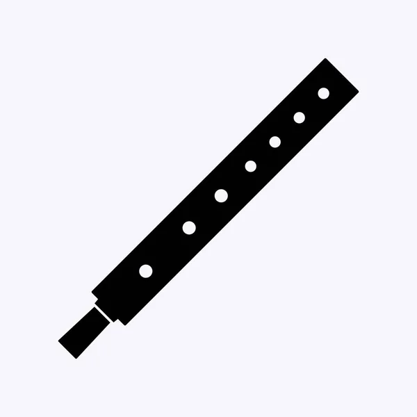Guan Instrumento Viento Caña Doble Chino — Archivo Imágenes Vectoriales