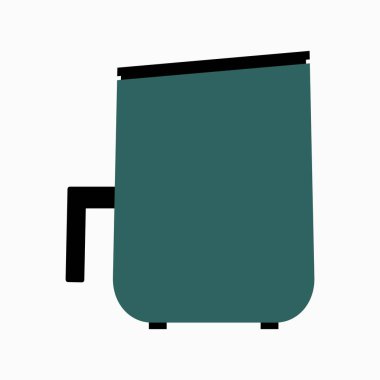 Çok amaçlı yağsız hava kızartma makinesi.