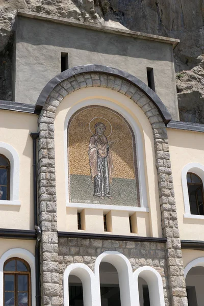 Mosaic w: Ostrog Monestary — Zdjęcie stockowe