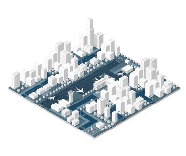 şehir beyaz tasarımı