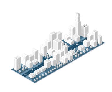 şehir beyaz tasarımı
