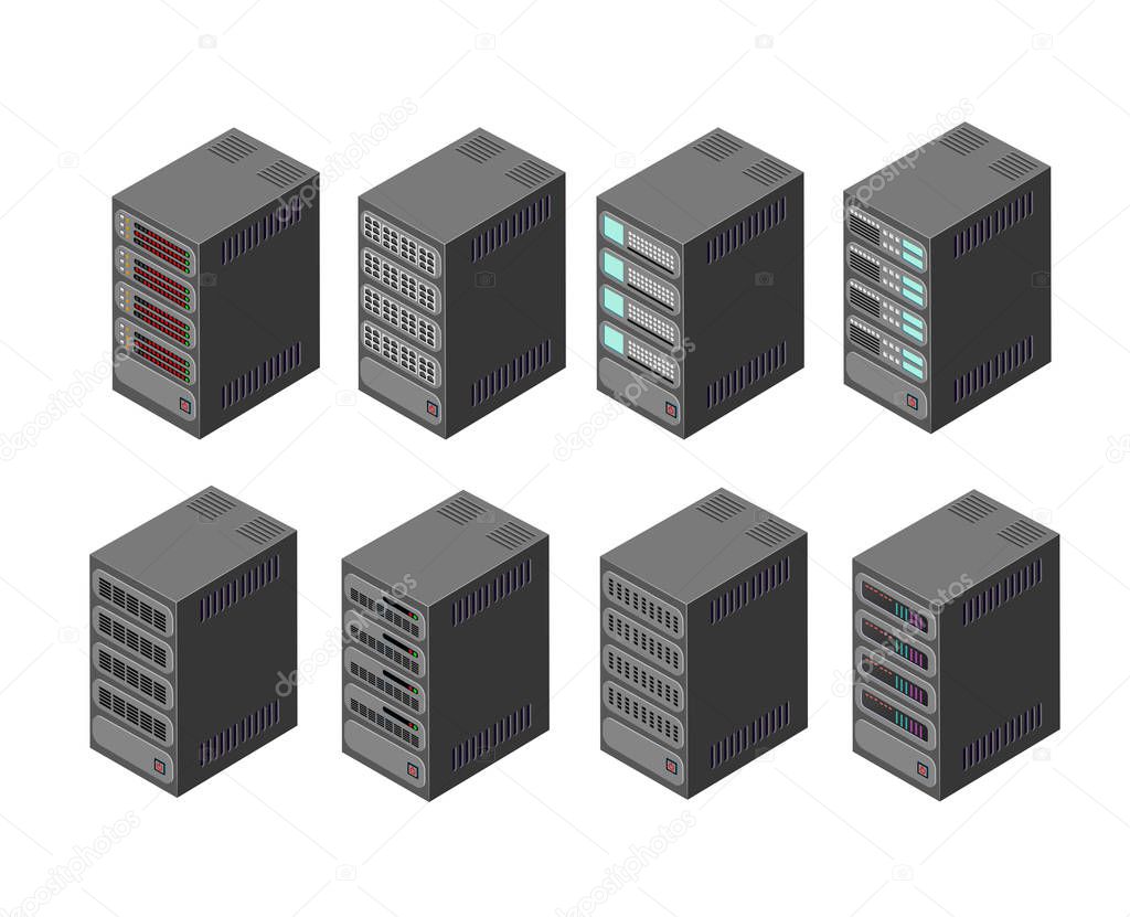 Data server network