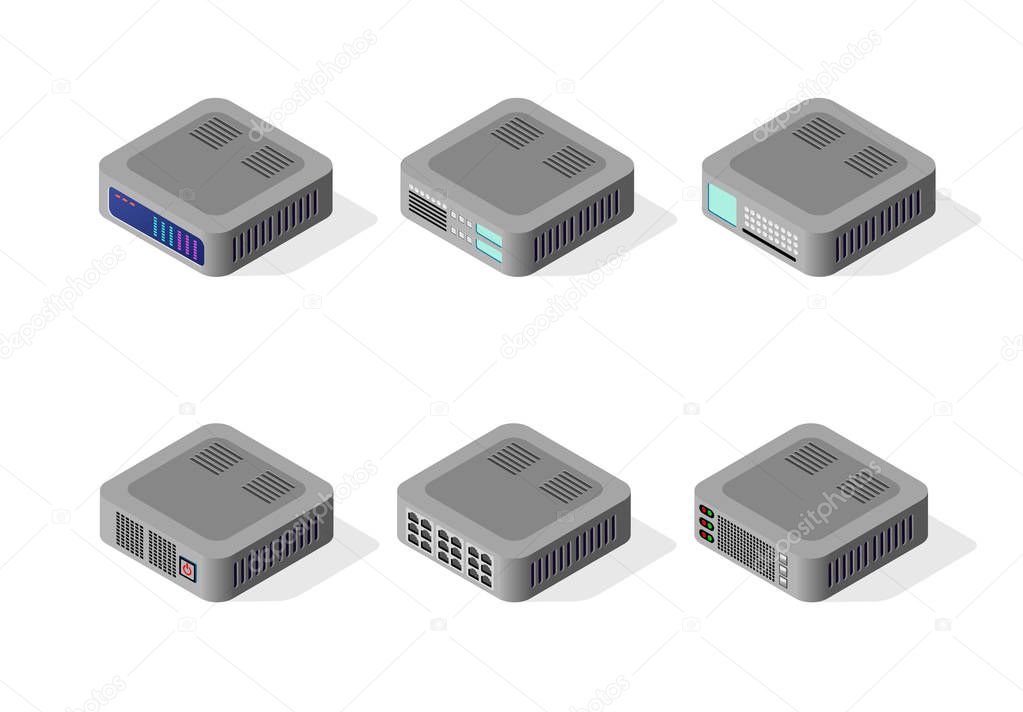 Computer set of cloud storage