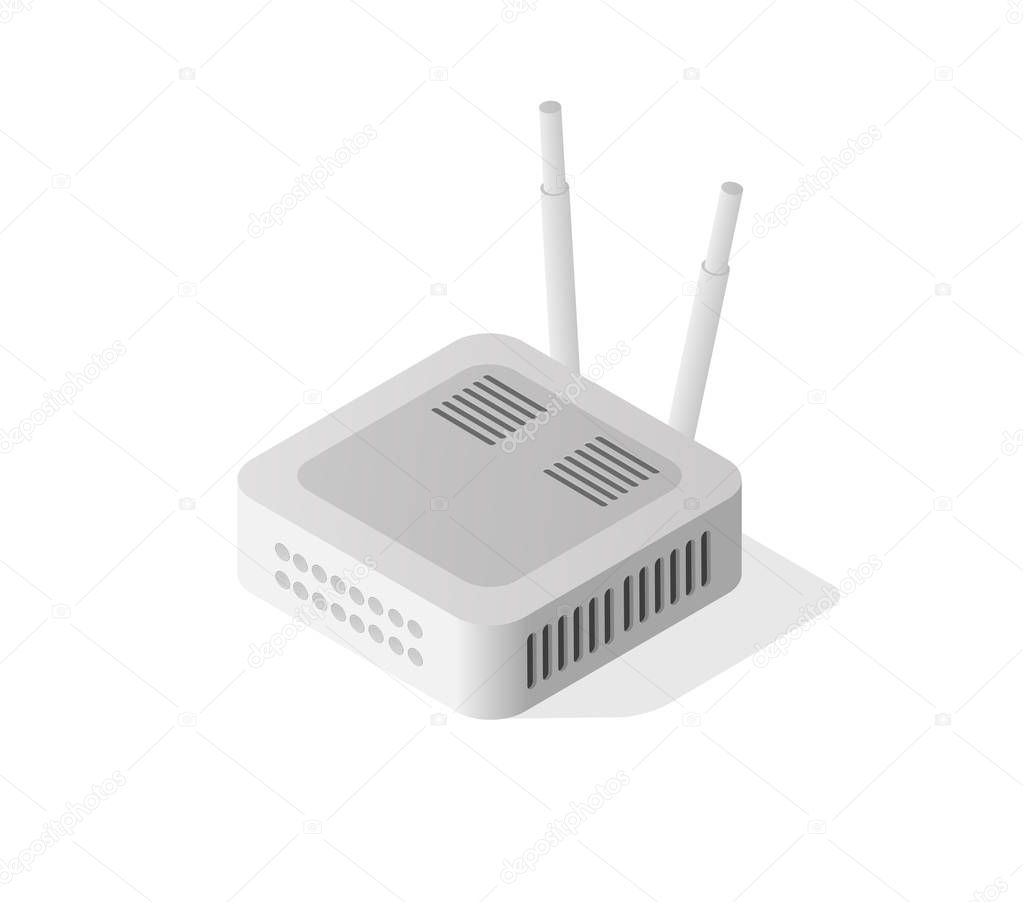 Internet isometric router